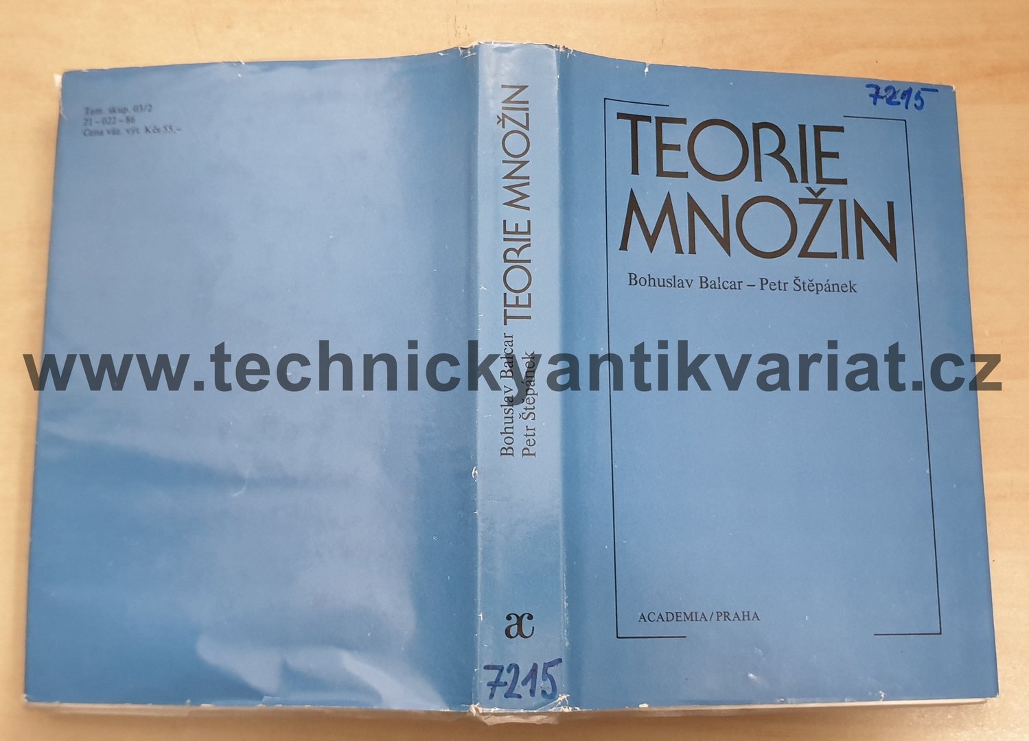 Teorie množin - Balcar, Štěpánek (1986)