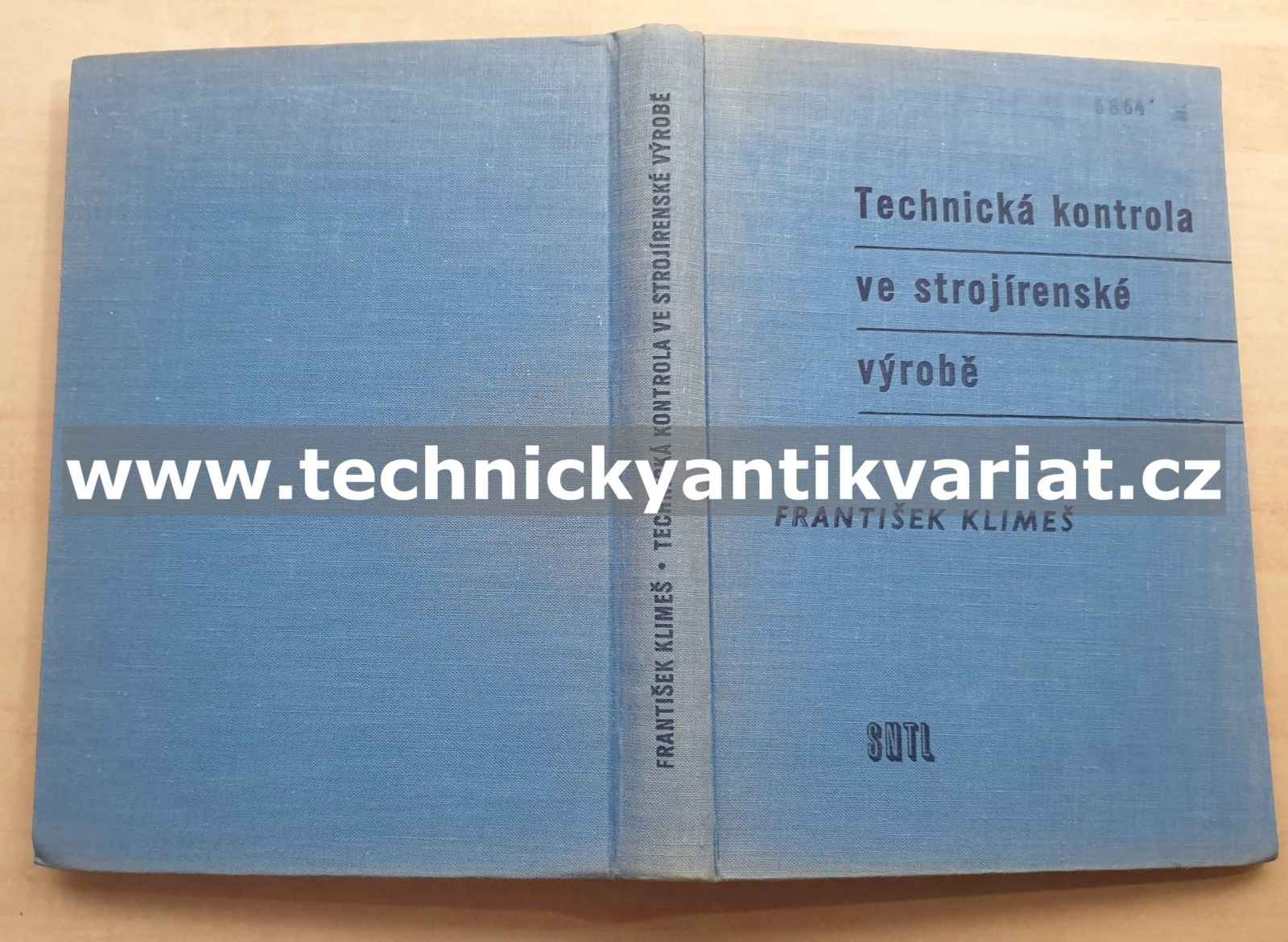 Technická kontrola ve strojírenské výrobě - František Klimeš (1958)