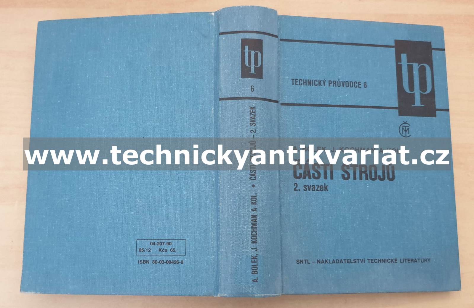 Části strojů 2.svazek - Bolek, Kochman a kol. (1990)