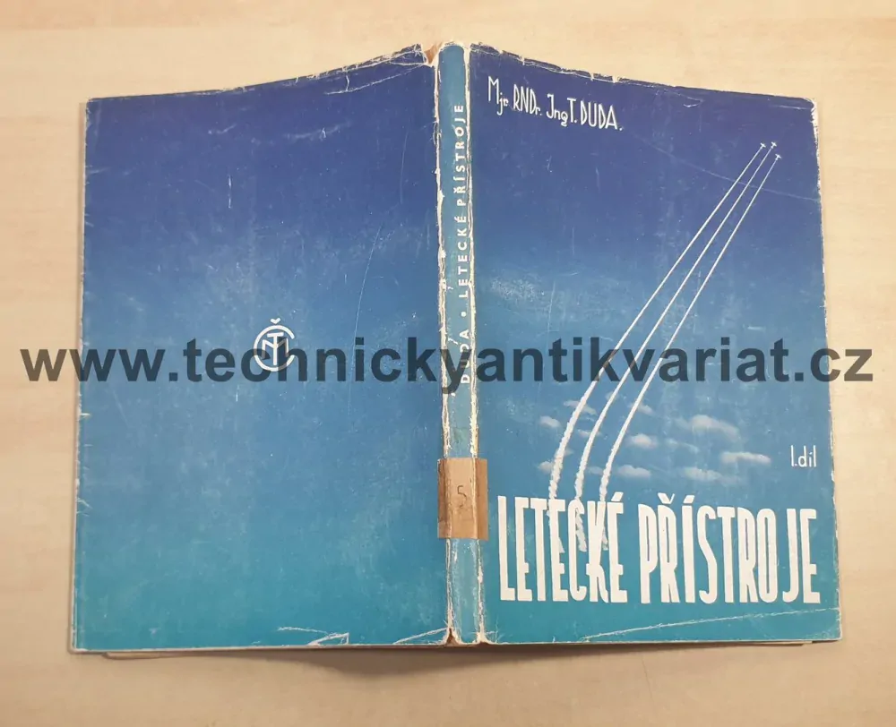 Letecké přístroje I.Letecké palubní přístroje - Theodor Duda (1947)
