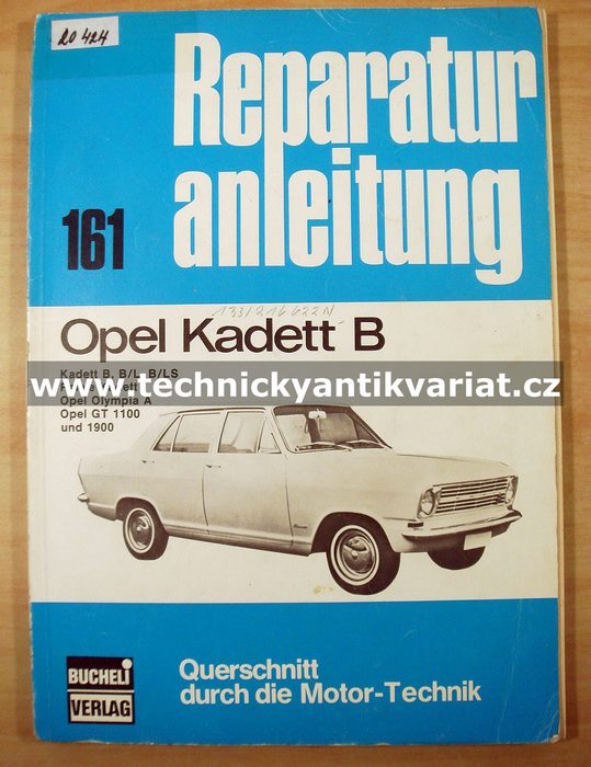 Opel Kadett B - Reparaturanleitung