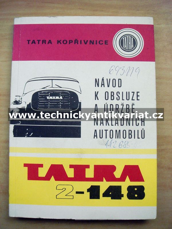 Tatra 2-148 - návod k obsluze (1981)
