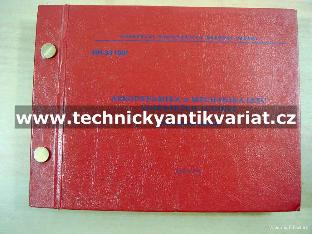Aerodynamika a mechanika letu vojenských letadel - názvoslovná norma (1988)