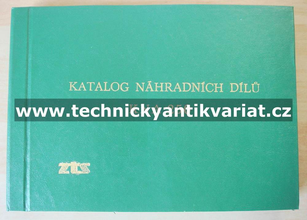 KNA 250 - katalog náhradních dílů (1981)