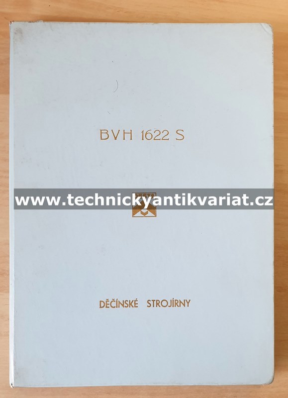 Desta BVH 1622S - katalog náhradních dílů (1967)