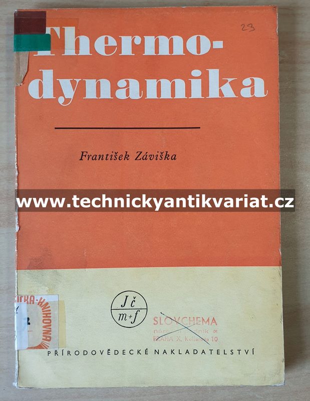 Thermodynamika - František Záviška (1950)
