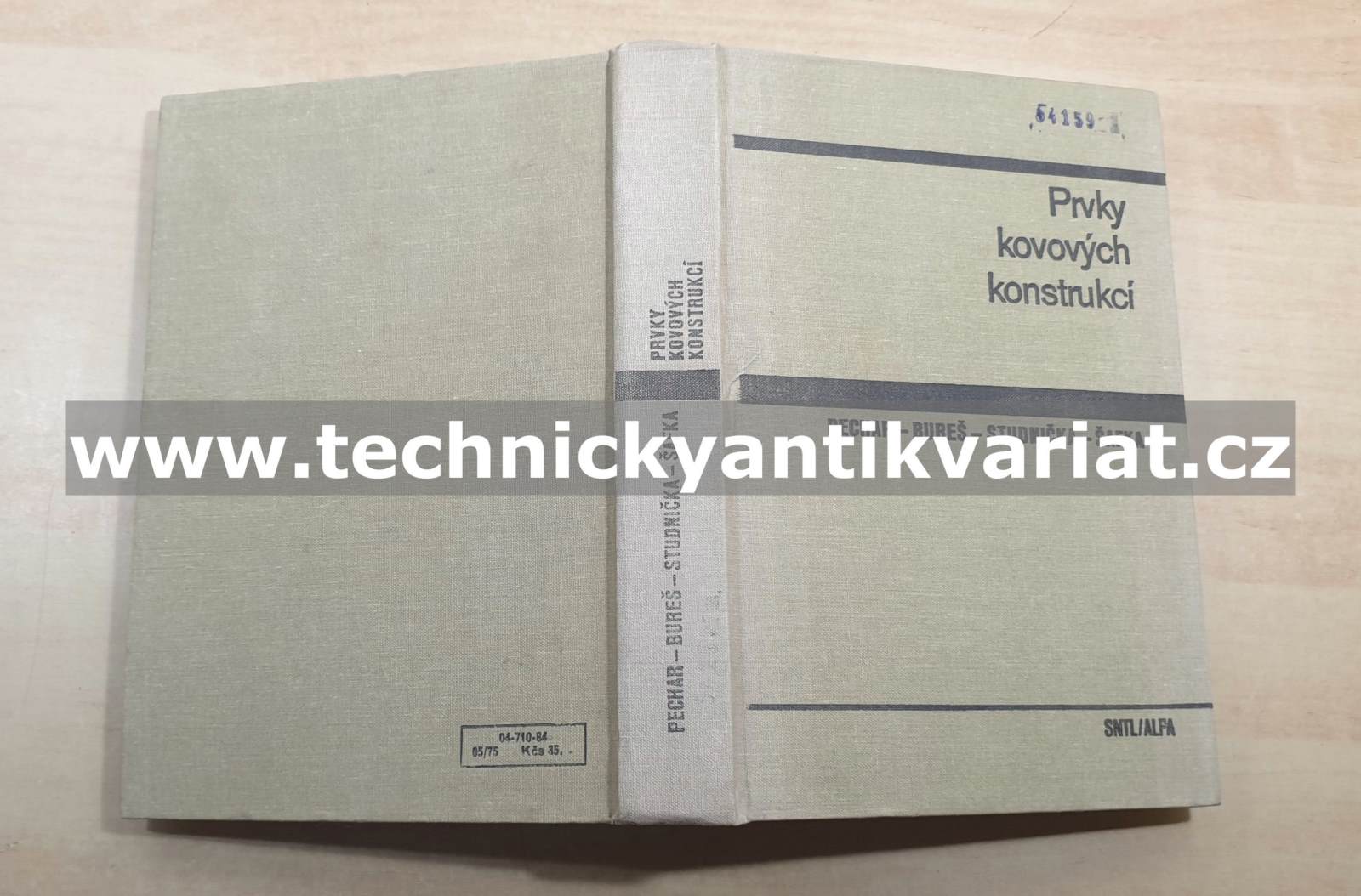 Prvky kovových konstrukcí - Pechar, Bureš, Studnička, Šafka (1984)