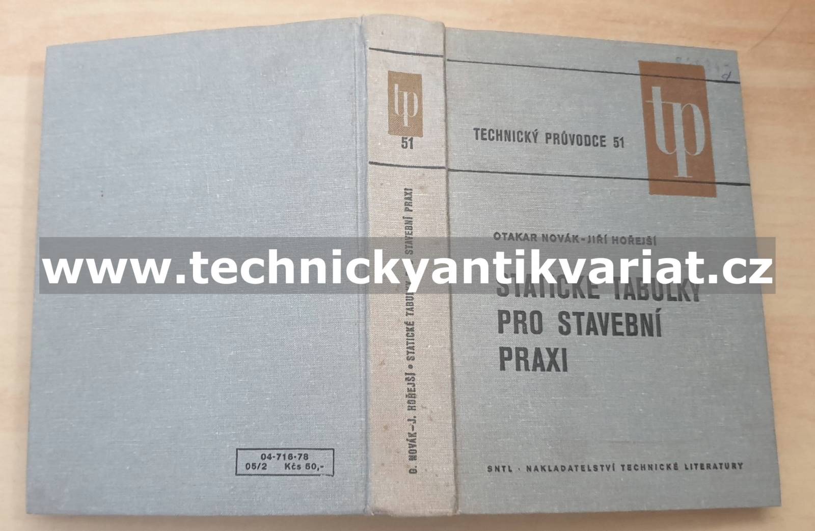 Statické tabulky pro stavební praxi - Novák, Hořejší (1978)