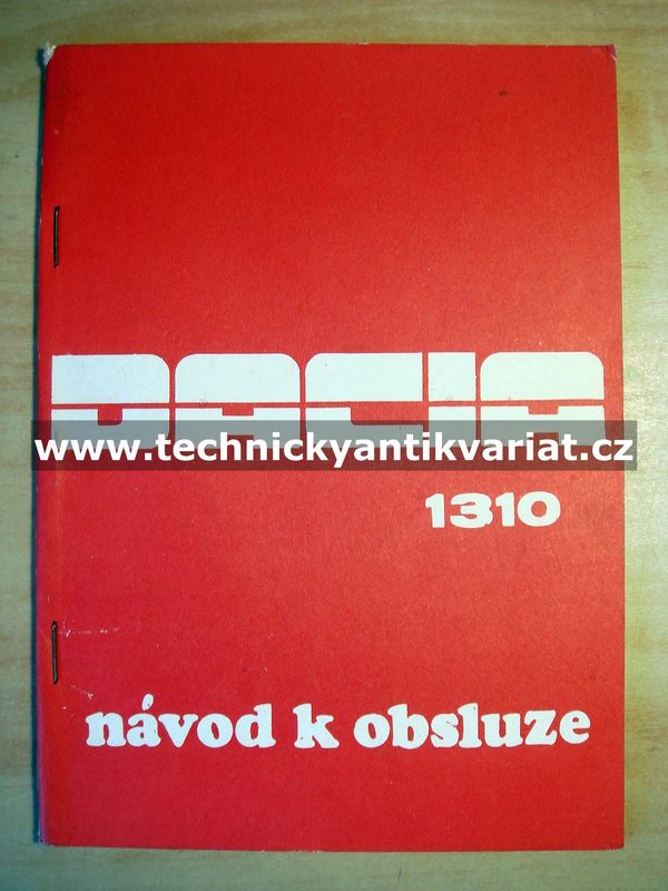 Dacia 1300 - návod k obsluze