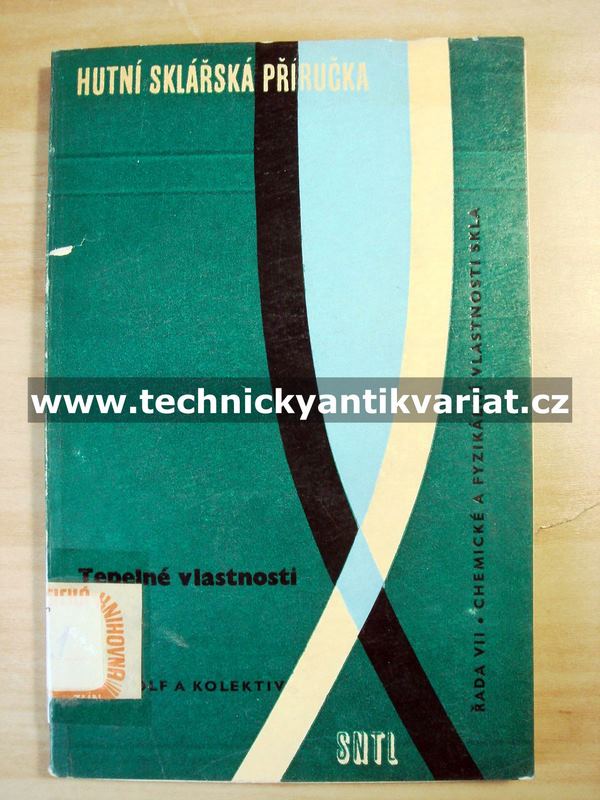 Tepelné vlastnosti skel - (1968)