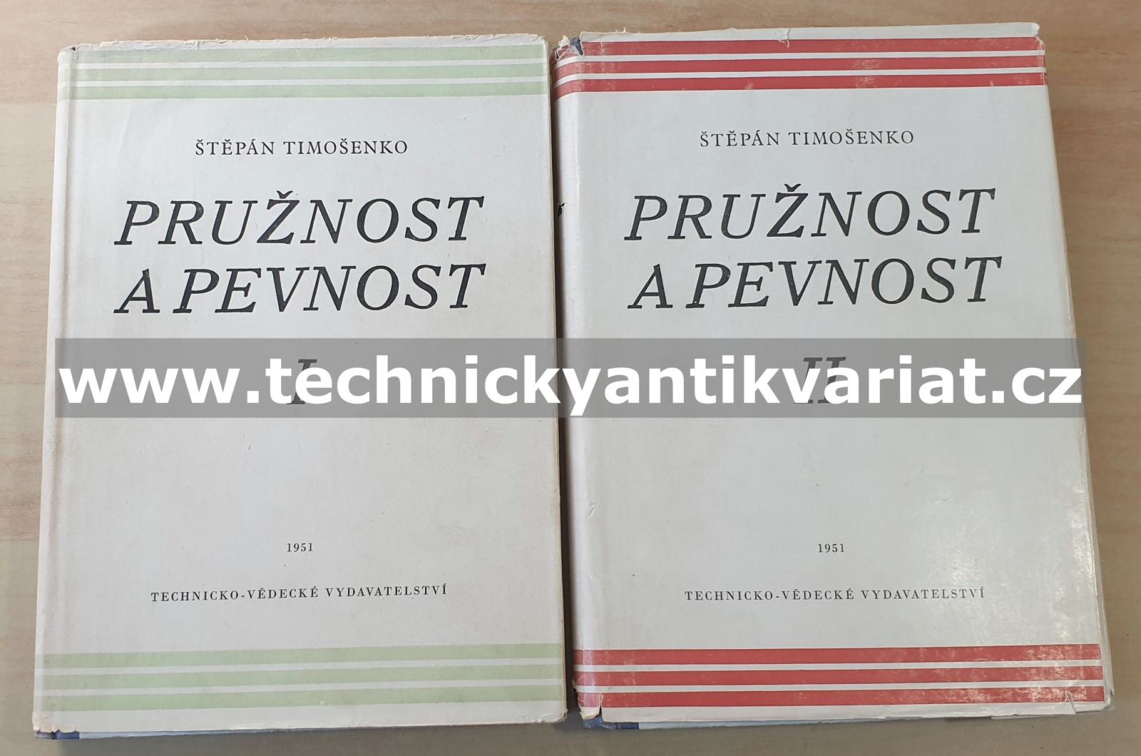 Pružnost a pevnost - Štěpán Timošenko (1951)