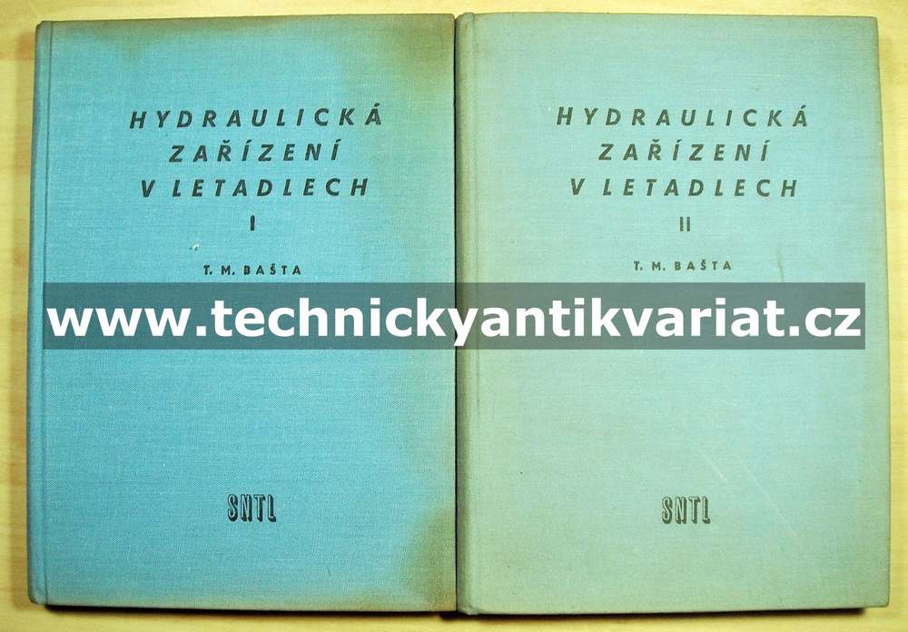 Hydraulické zařízení v letadlech I.,II. - Bašta (1957)