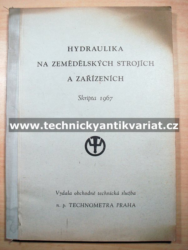 Hydraulika na zemědělských strojích a zařízeních (1967)