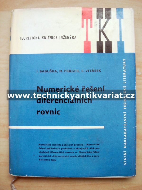 Numerické řešení diferenciálních rovnic - Babuška, Práger, Vitásek (1964)