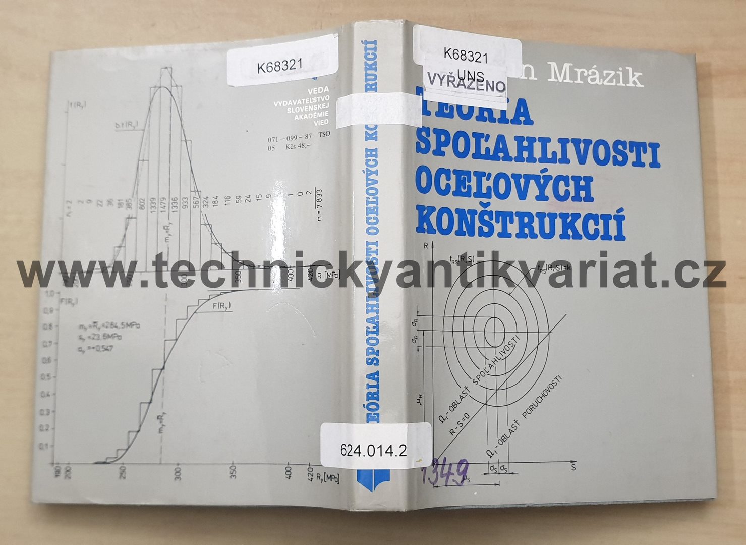 Teoria spolehlivosti ocelových konštrukcií - Augustín Mrazík (1987)