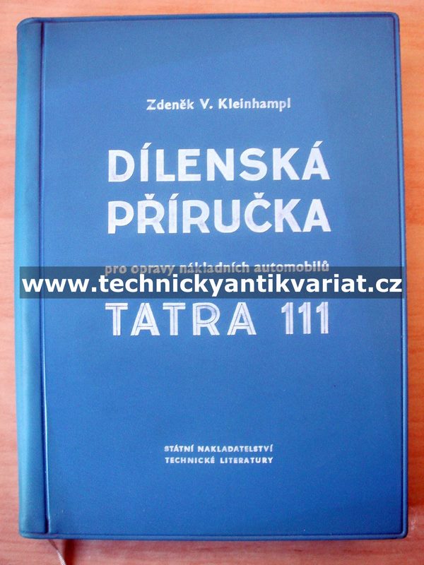 Tatra 111 - dílenská příručka (1959)