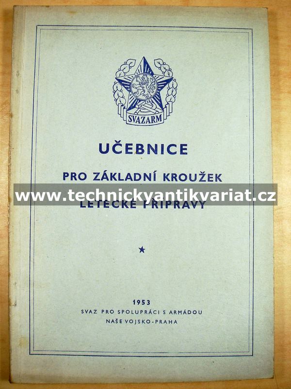 Učebnice pro základní kroužek letecké přípravy (1953)