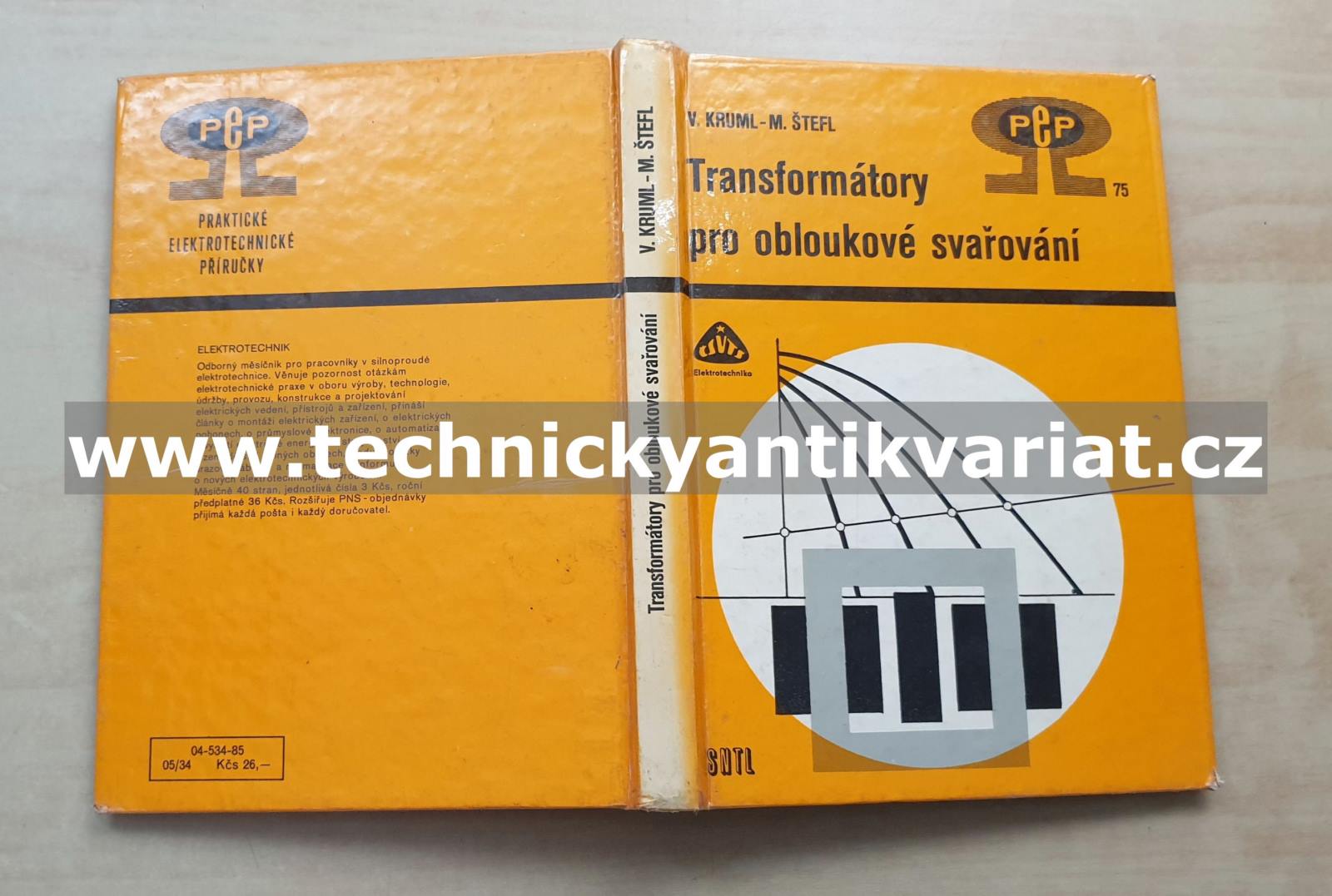 Transformátory pro obloukové svařování - Kruml, Štefl (1985)