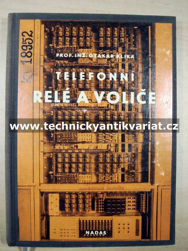 Telefonní relé a vodiče - Otakar Klika (1965)