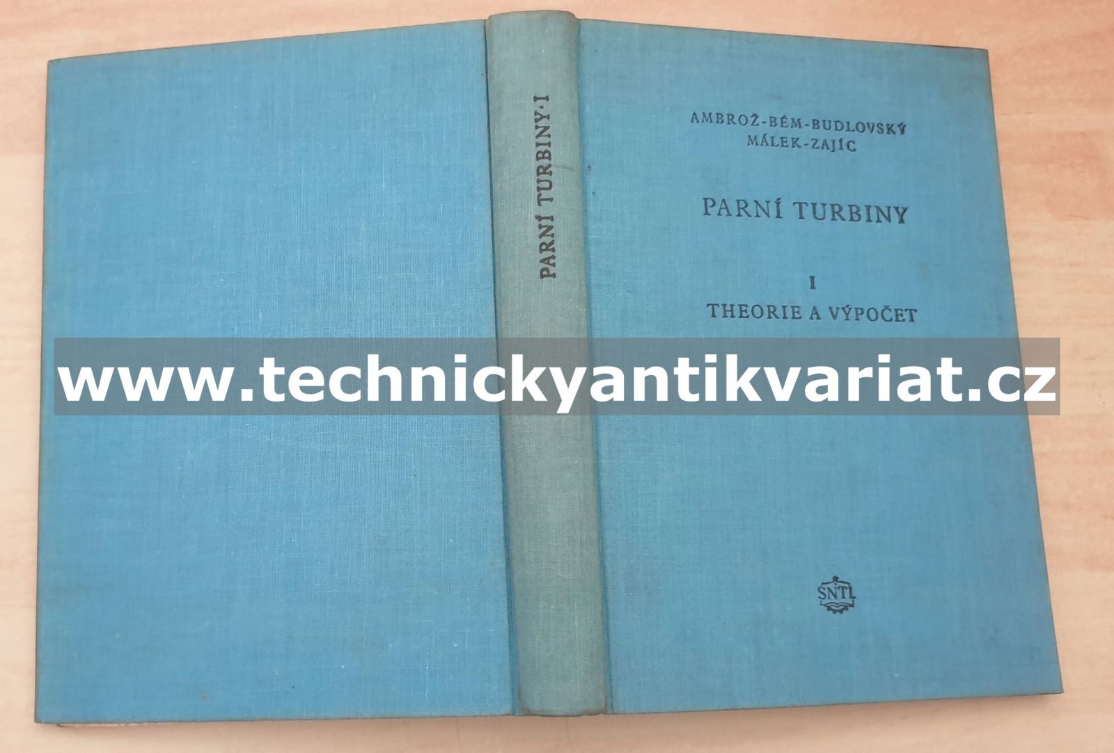Parní turbíny I. Theorie a výpočet - Ambrož, Bém, Budlovský, Málek, Zajích (1955)
