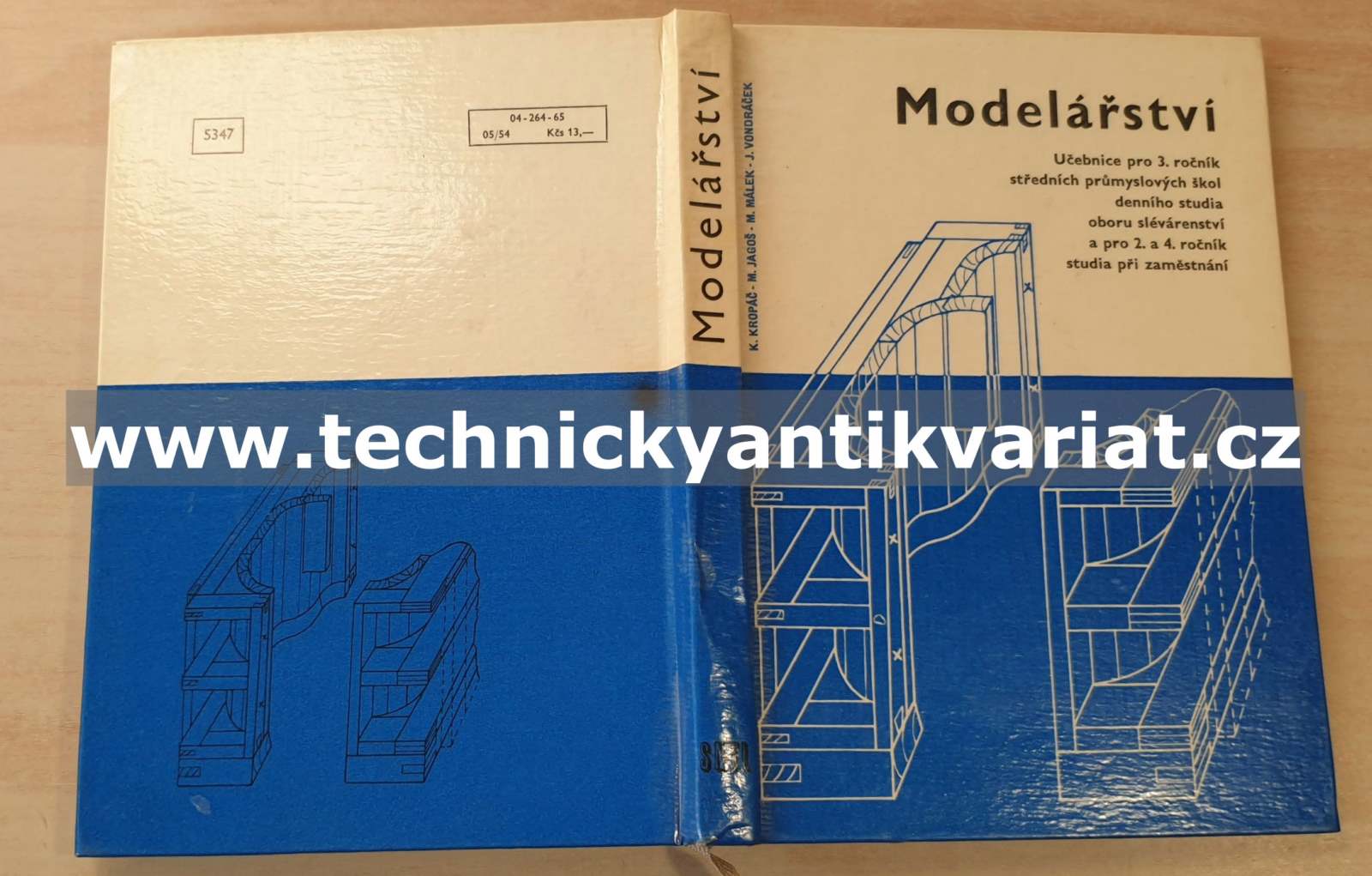 Modelářství - Kropáč, Jagoš, Málek, Vondráček (1965)