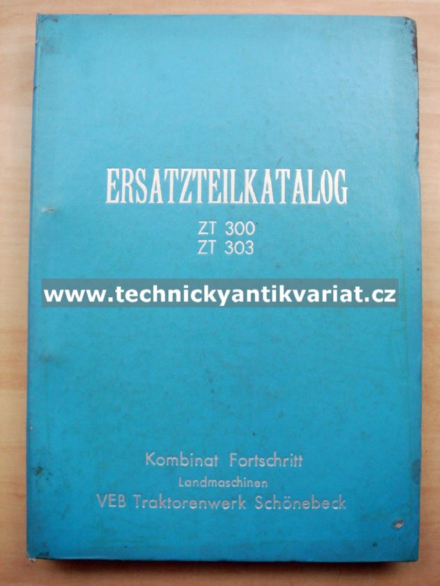 ZT 300, ZT 303 - Ersatzteilkatalog (1979)