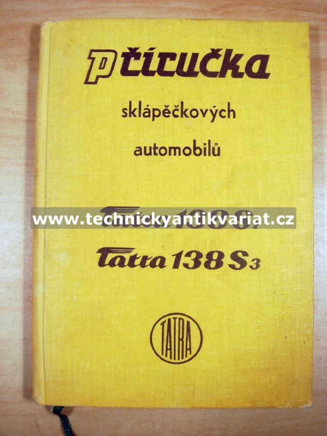 Tatra 138 S1, Tatra 138 S3 - příručka (1964)