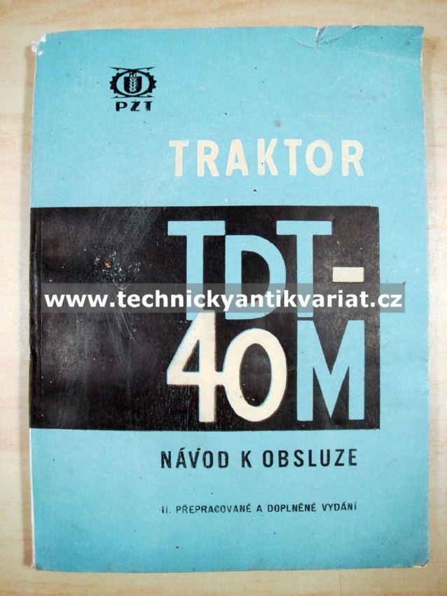 Traktor TDT40M - návod k obsluze (1964)