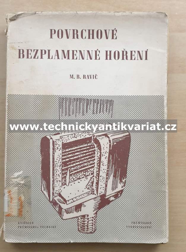 Povrchové bezplamenné hoření - M.B.Ravič (1951)