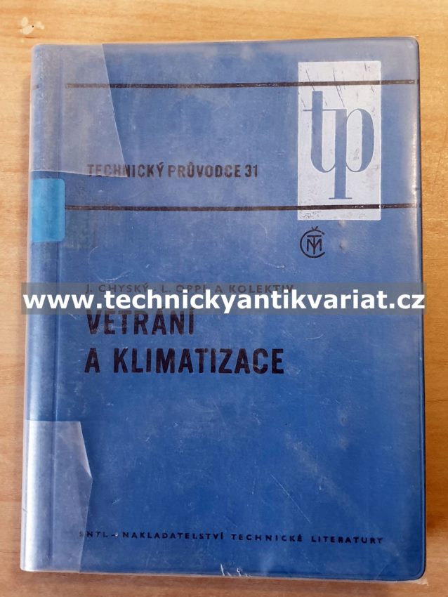 Větrání a klimatizace - Chyský, Oppl (1971)