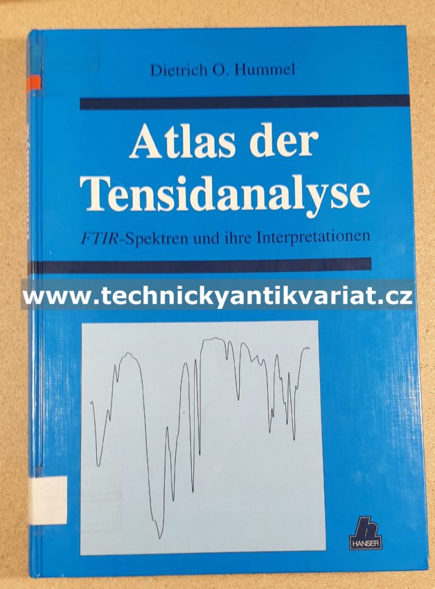 Atlas der Tensidanalyse - Dietrich O. Hummel (1996)