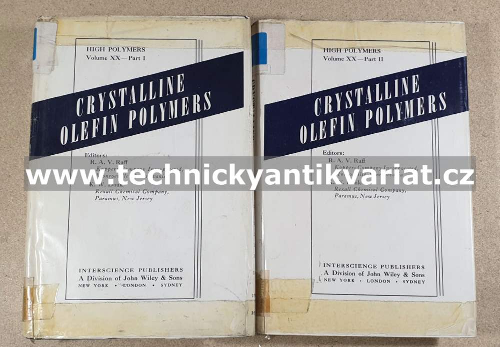 Crystalline Olefin Polymers I.II. (1965)