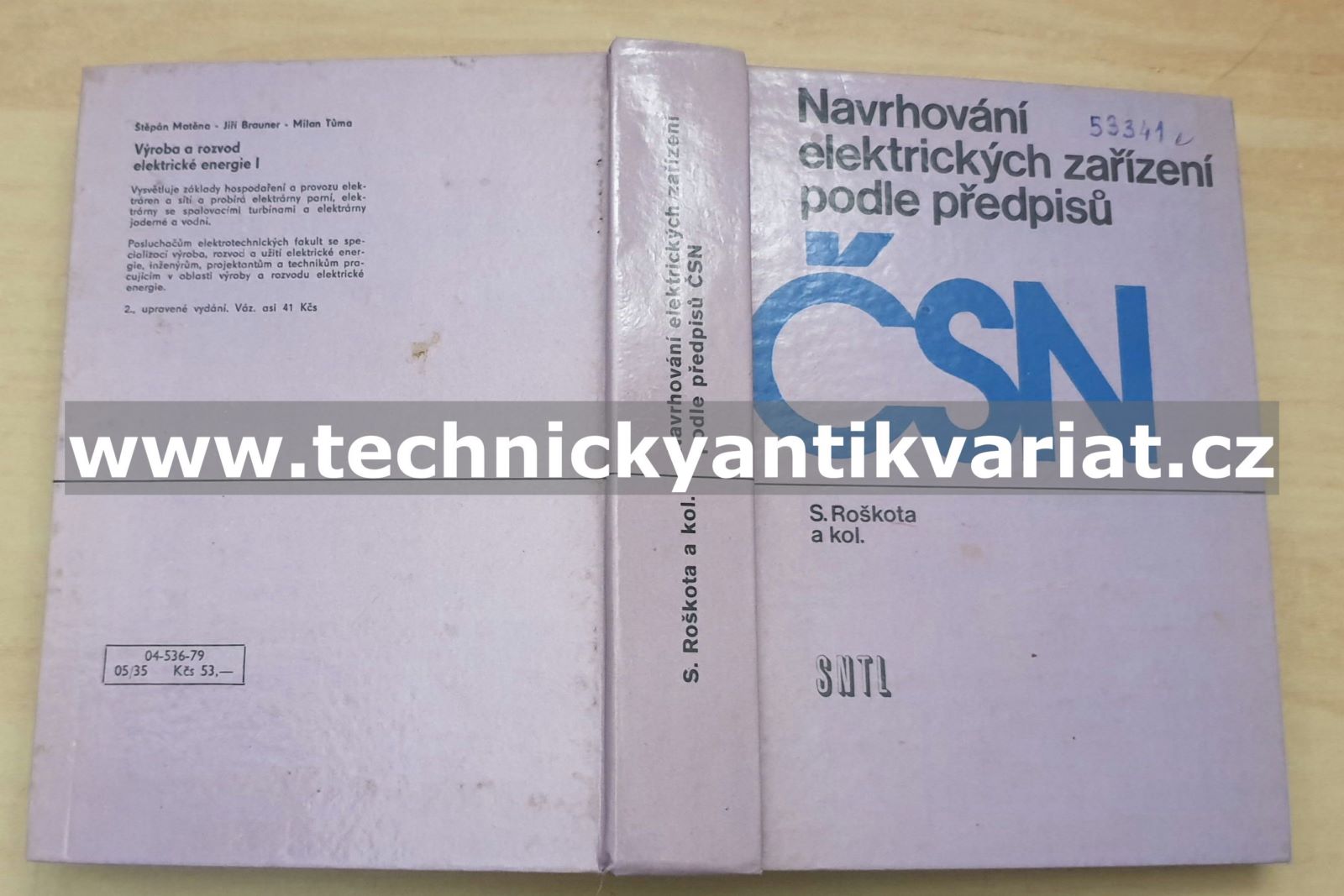 Navrhování elektrických zařízení podle předpisů ČSN - Stanislav Roškota (1979)