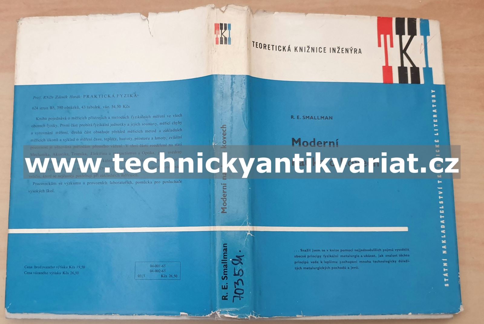 Moderní nauka o kovech - R.E.Smallman (1964)