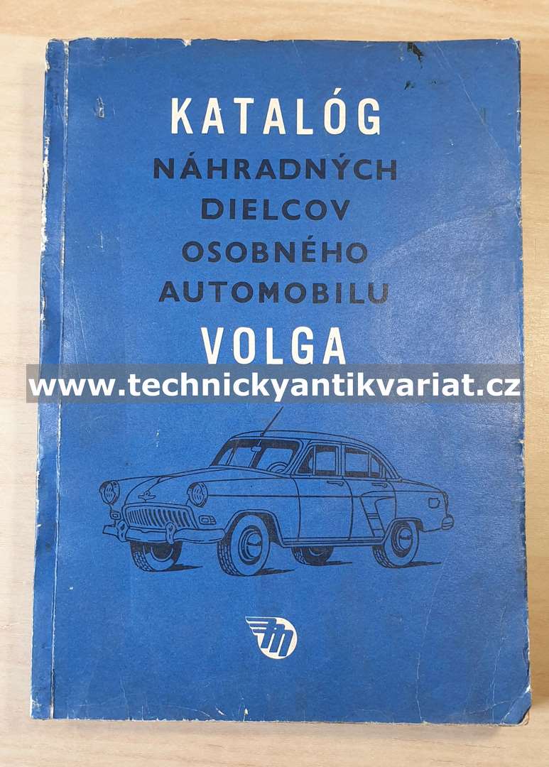 Volga M21, M22 - katalog dílů (1966)