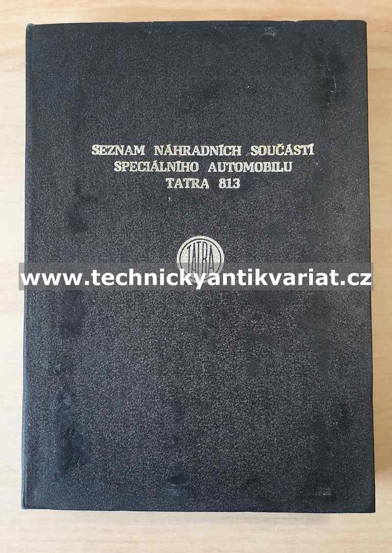 Tatra 813 - seznam náhradních součástí (1969)