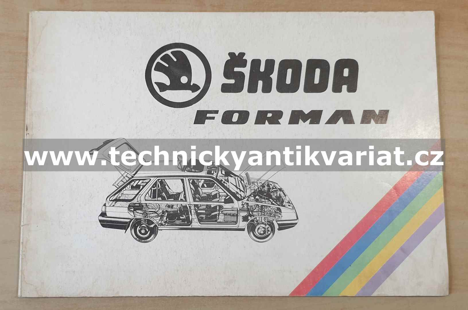 Škoda Forman - dodatek ke kataloguu (1992)