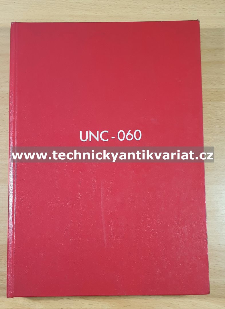 UNC 060 - Katalog součástí a náhradních dielov (1990)