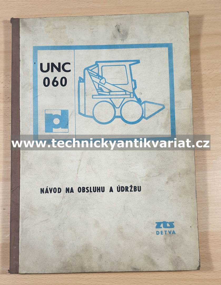 UNC 060 - návod na obsluhu a údržbu (1984)