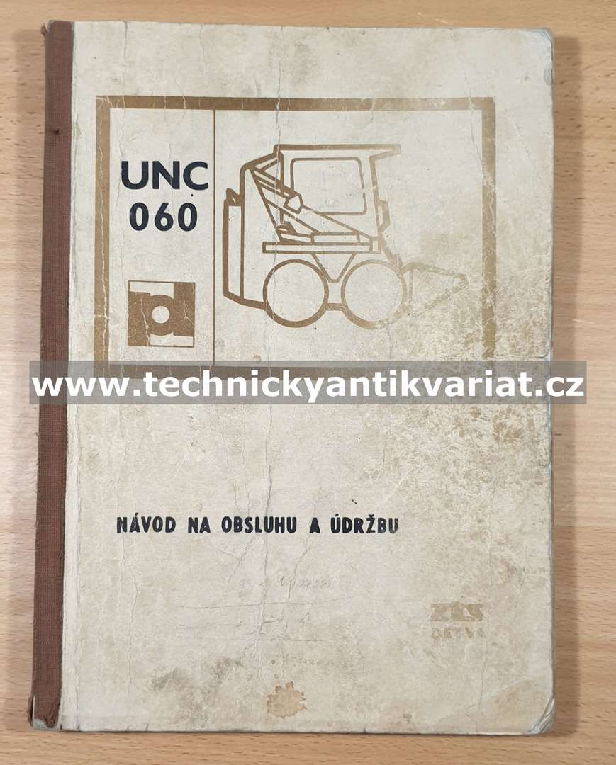 UNC 060 - návod na obsluhu a údržbu (1989)