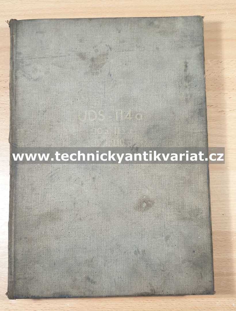UDS 110a, 113a, 110p, 114a, 115a - Katalog náhradních dílů (1984)