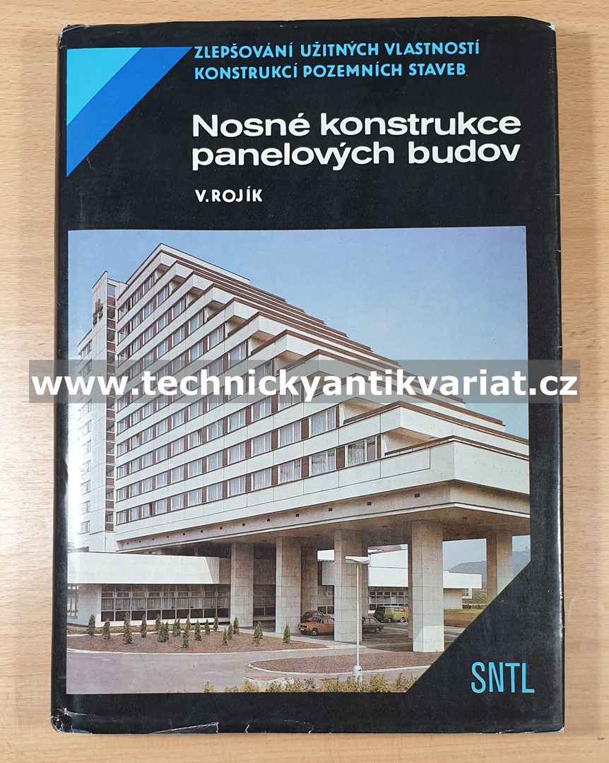 Nosné konstrukce panelových budov - Václav Rojík (1988)