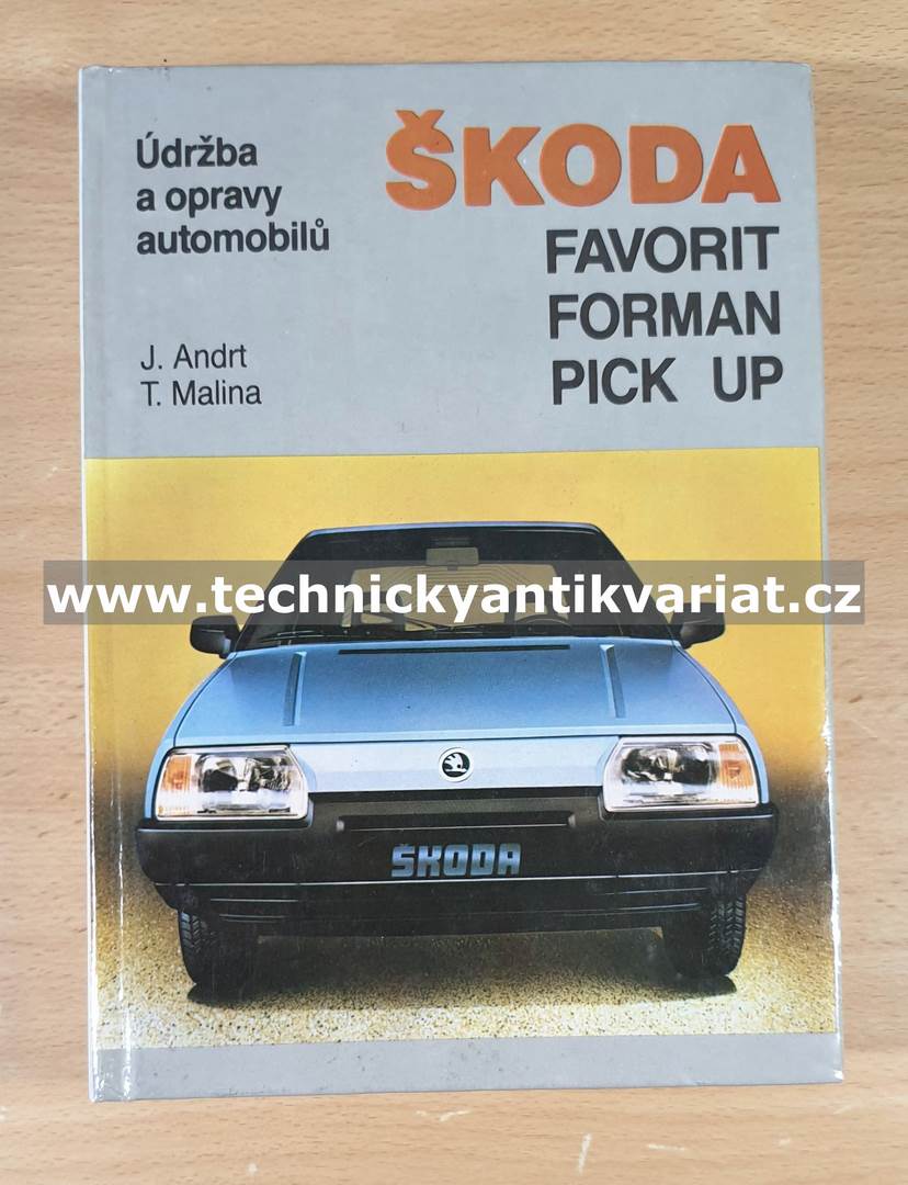 Škoda Favorit, Forman, Pick up - údržba a opravy automobilů (1992)