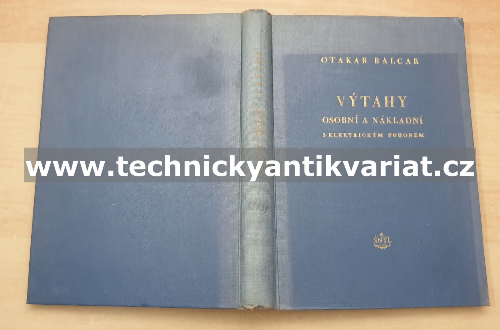 Výtahy osobní a nákladní s elektrickým pohonem - Otakar Balcar (1955)