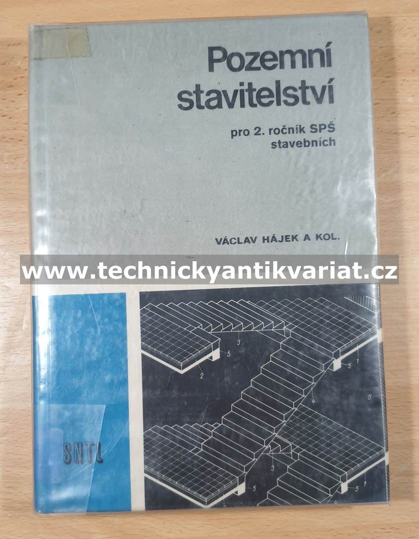 Pozemní stavitelství pro 2.ročník SPŠ stavební (1980)