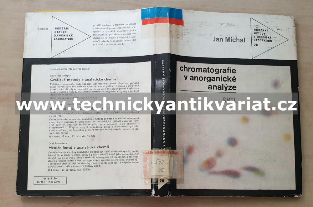 Chromatografie v anglické analýze - Jan Michal (1970)