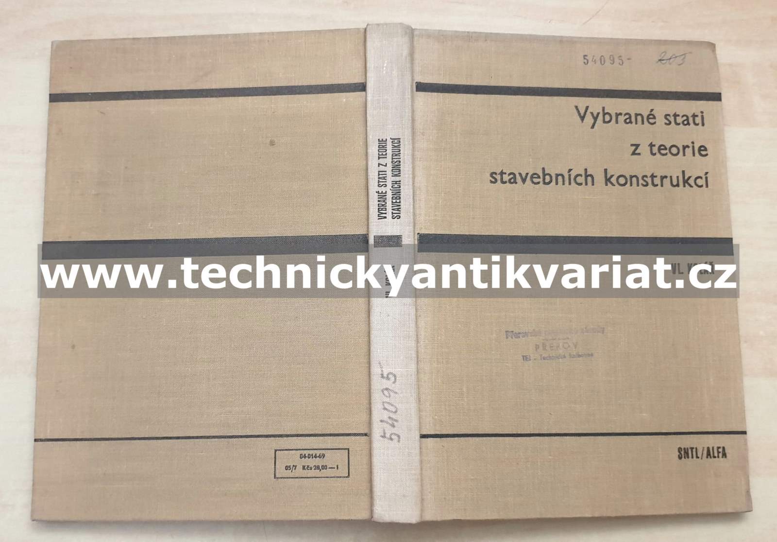 Vybrané stati z teorie stavebních konstrukcí - Kolář (1969)