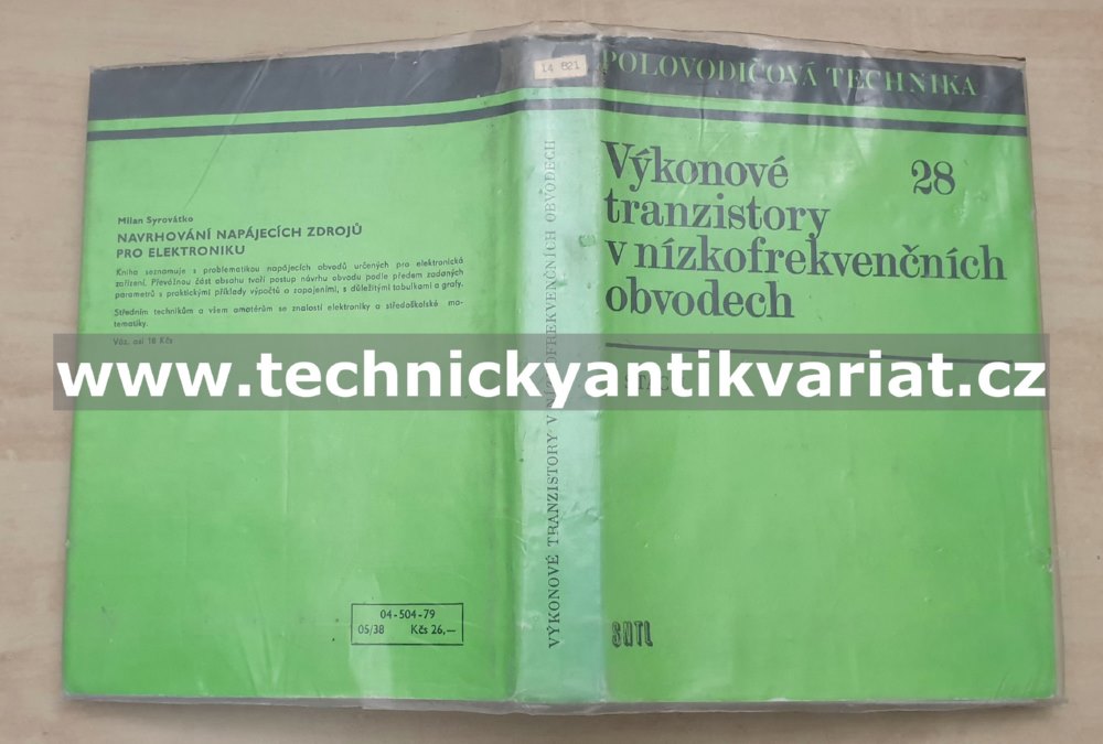 Výkonové tranzistory v nízkofrekvenčních obvodech - Jan Stach (1979)