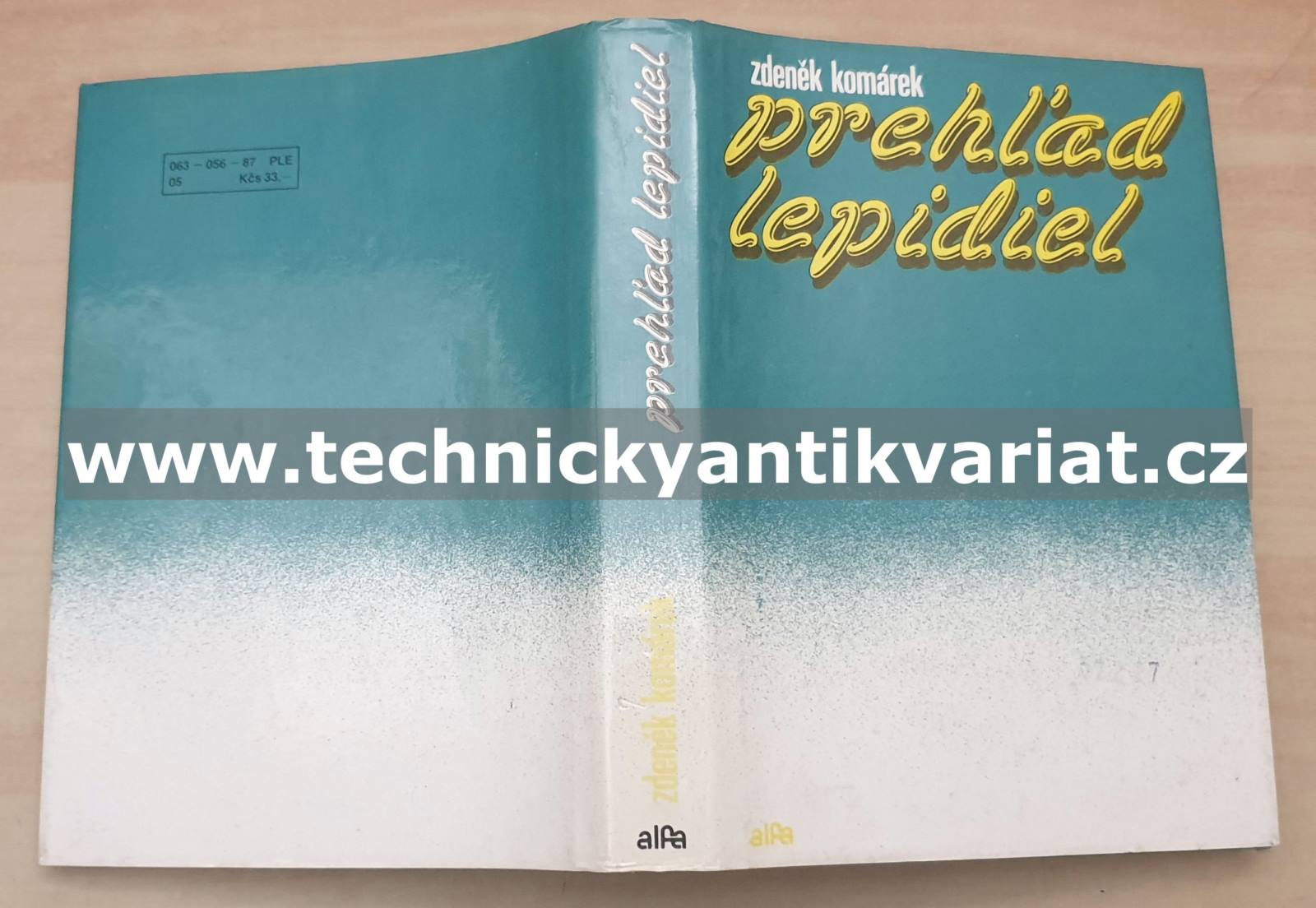Prehlad lepidiel - Zdeněk Komárek (1987)