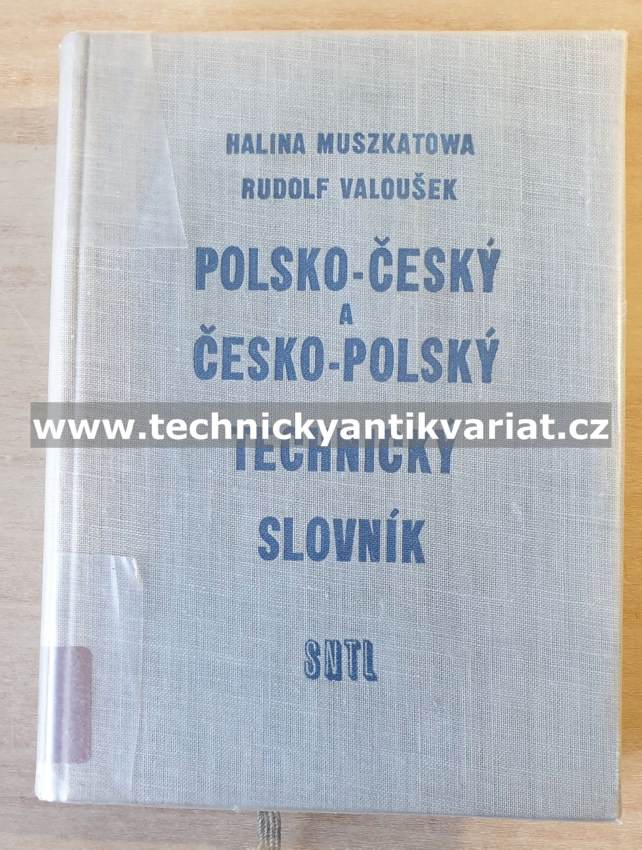 Polsko-český a Česko-polský technický slovník (1958)